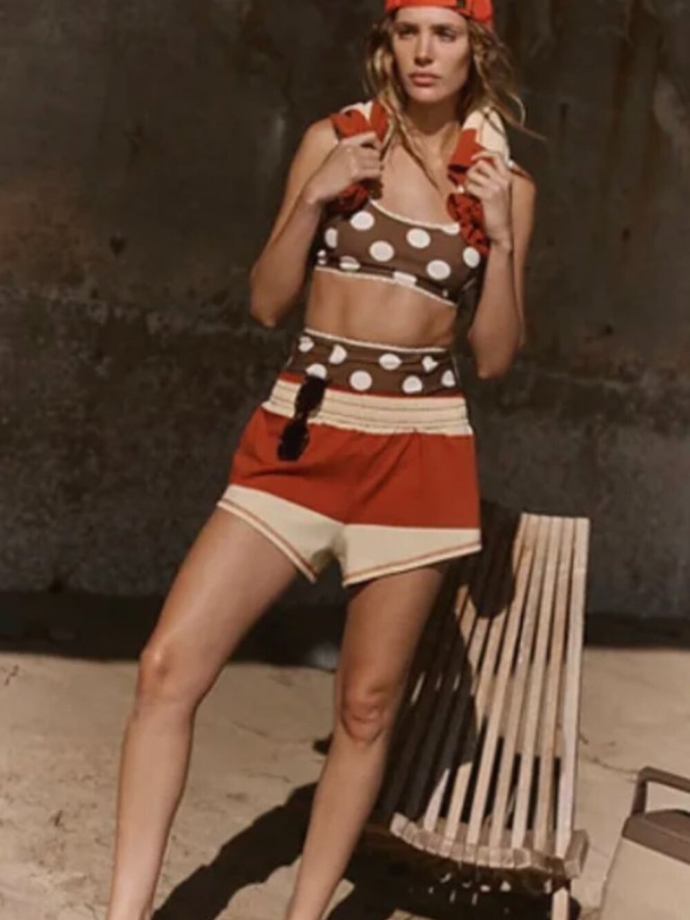 Free People FP Movement Retro Rugby Shorts